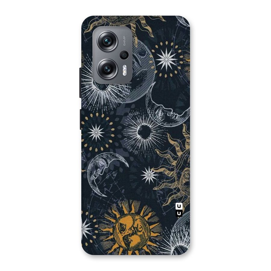 Moon And Sun Back Case for Redmi K50i