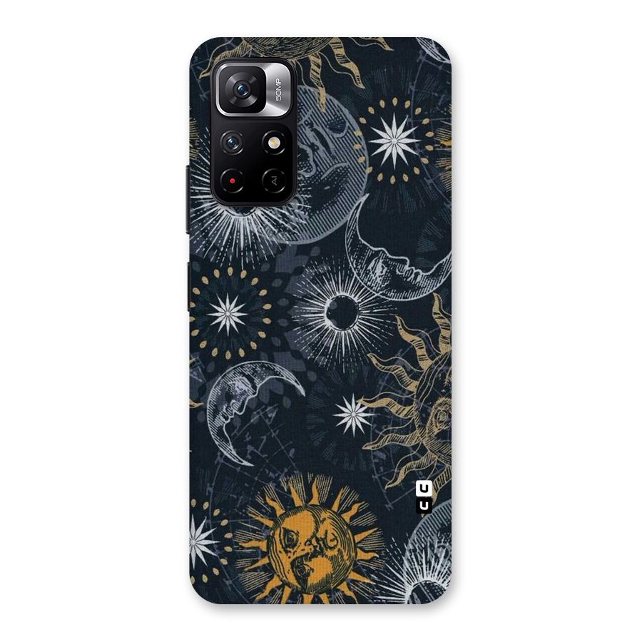 Moon And Sun Back Case for Redmi Note 11T 5G