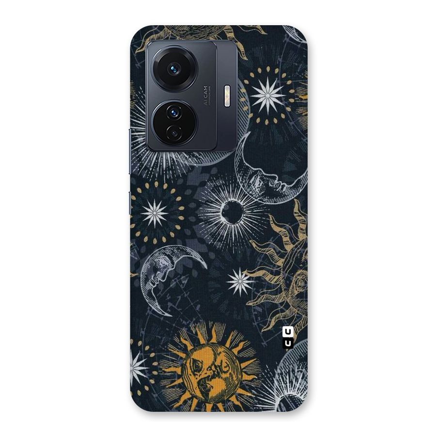 Moon And Sun Back Case for Vivo T1 Pro