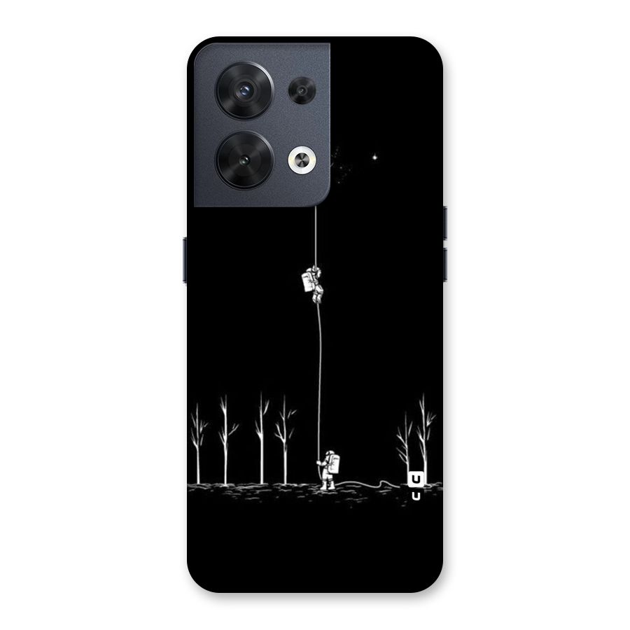 Moon Man Back Case for Oppo Reno8 5G