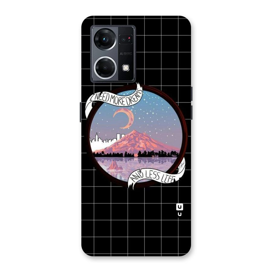 More Dreams Glass Back Case for Oppo F21 Pro 5G