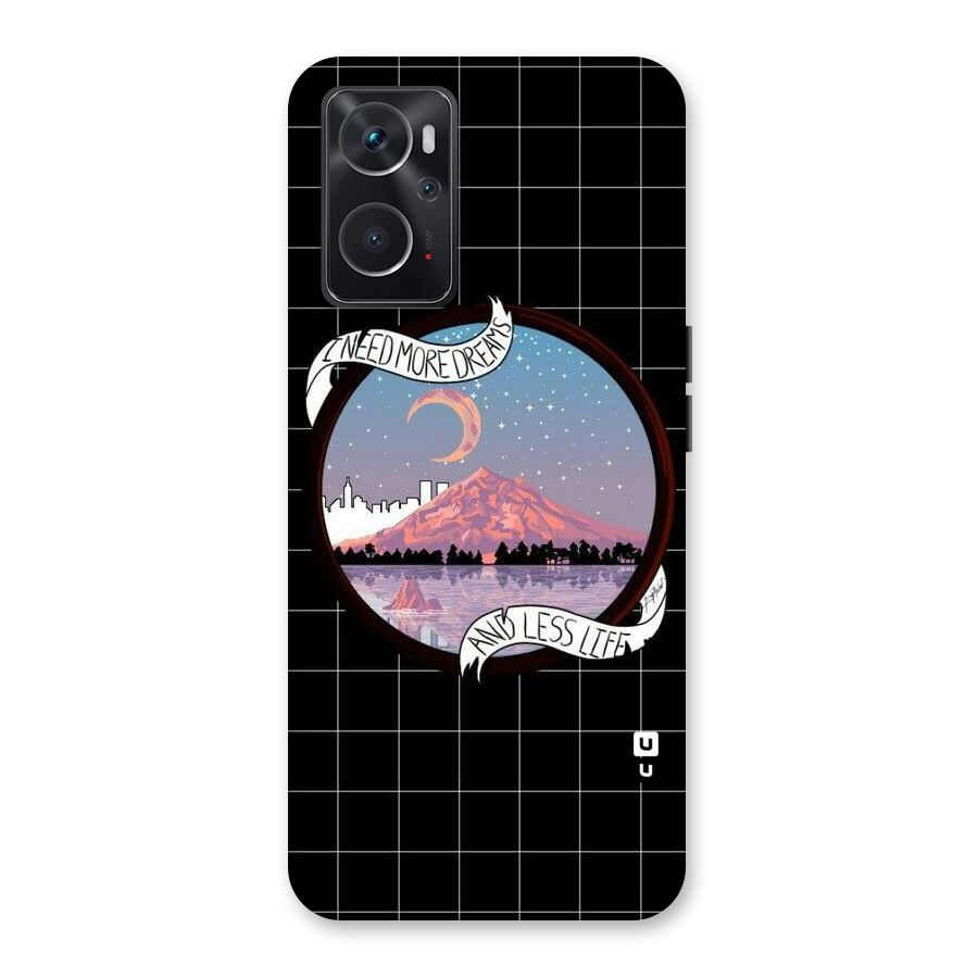 More Dreams Back Case for Oppo K10 4G