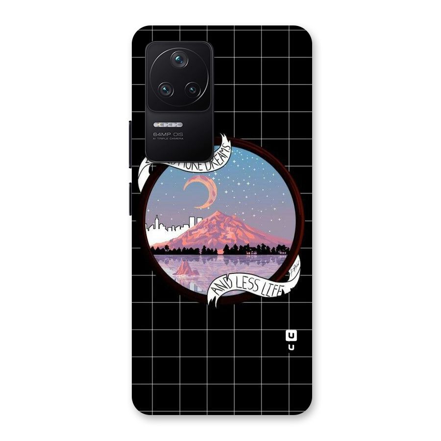 More Dreams Back Case for Poco F4 5G