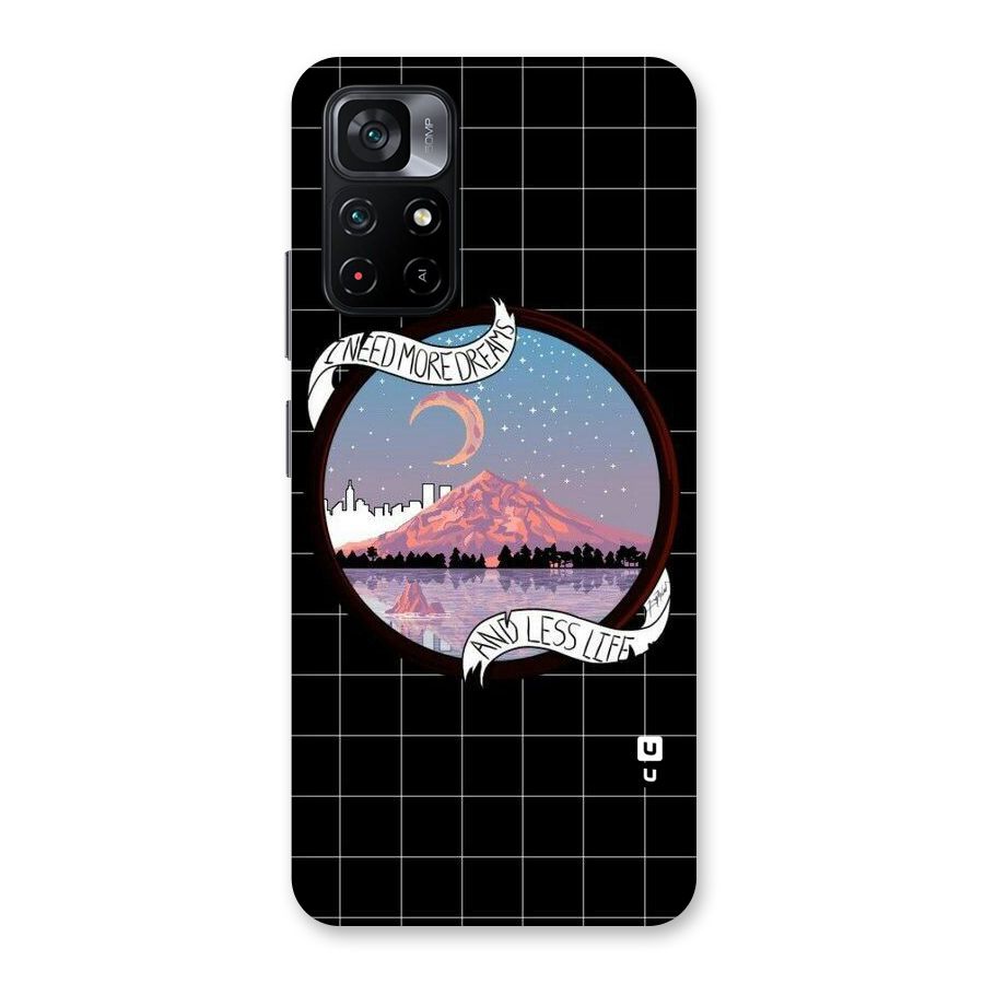 More Dreams Back Case for Poco M4 Pro 5G