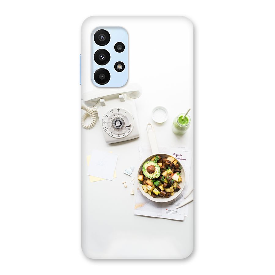 Morning Breakfast Back Case for Galaxy A23