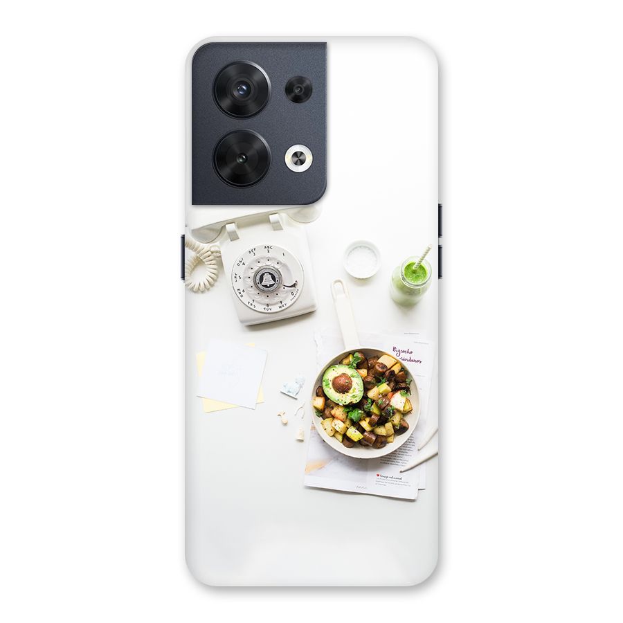 Morning Breakfast Back Case for Oppo Reno8 5G