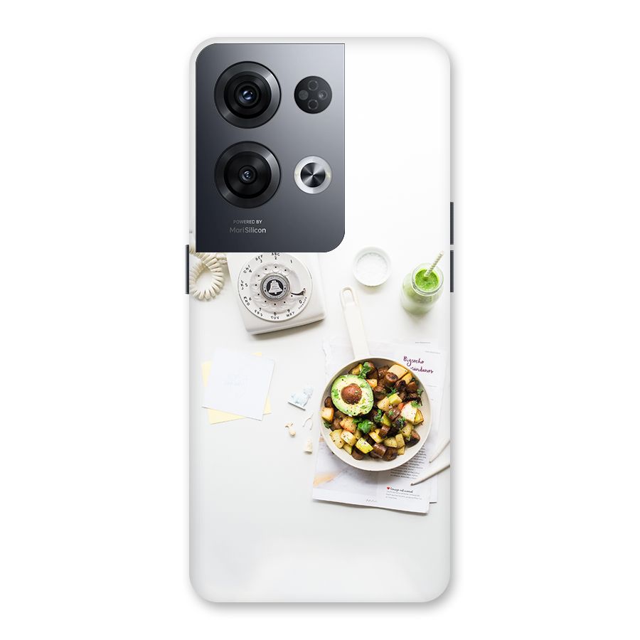 Morning Breakfast Back Case for Oppo Reno8 Pro 5G