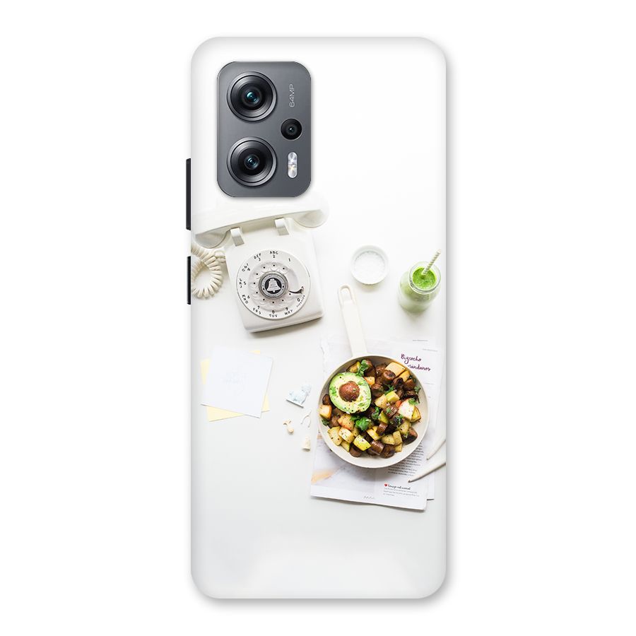 Morning Breakfast Back Case for Redmi K50i