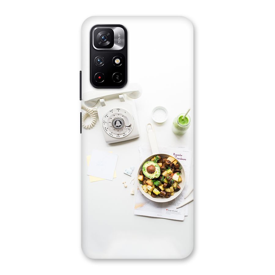 Morning Breakfast Back Case for Redmi Note 11T 5G
