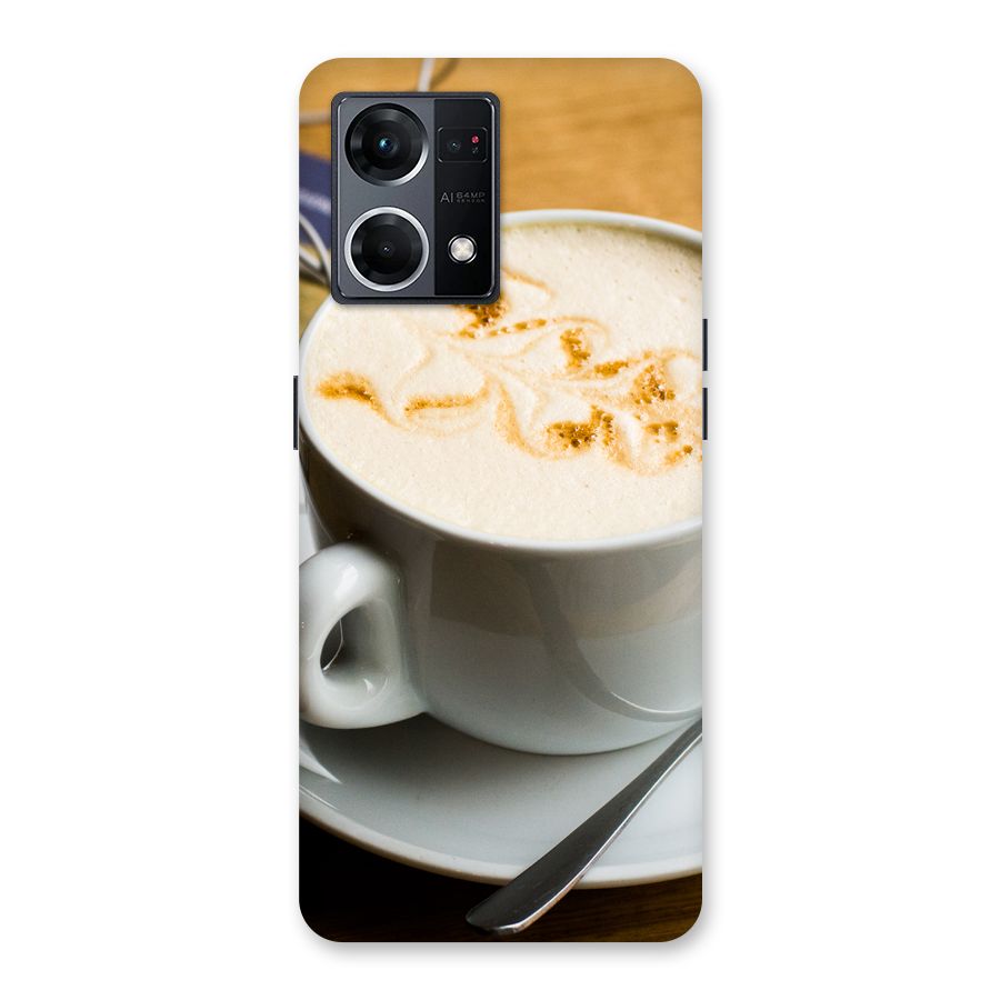 Morning Coffee Glass Back Case for Oppo F21 Pro 5G