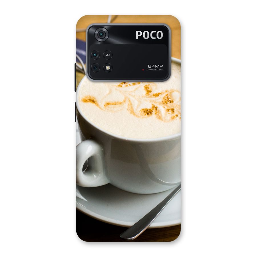 Morning Coffee Back Case for Poco M4 Pro 4G