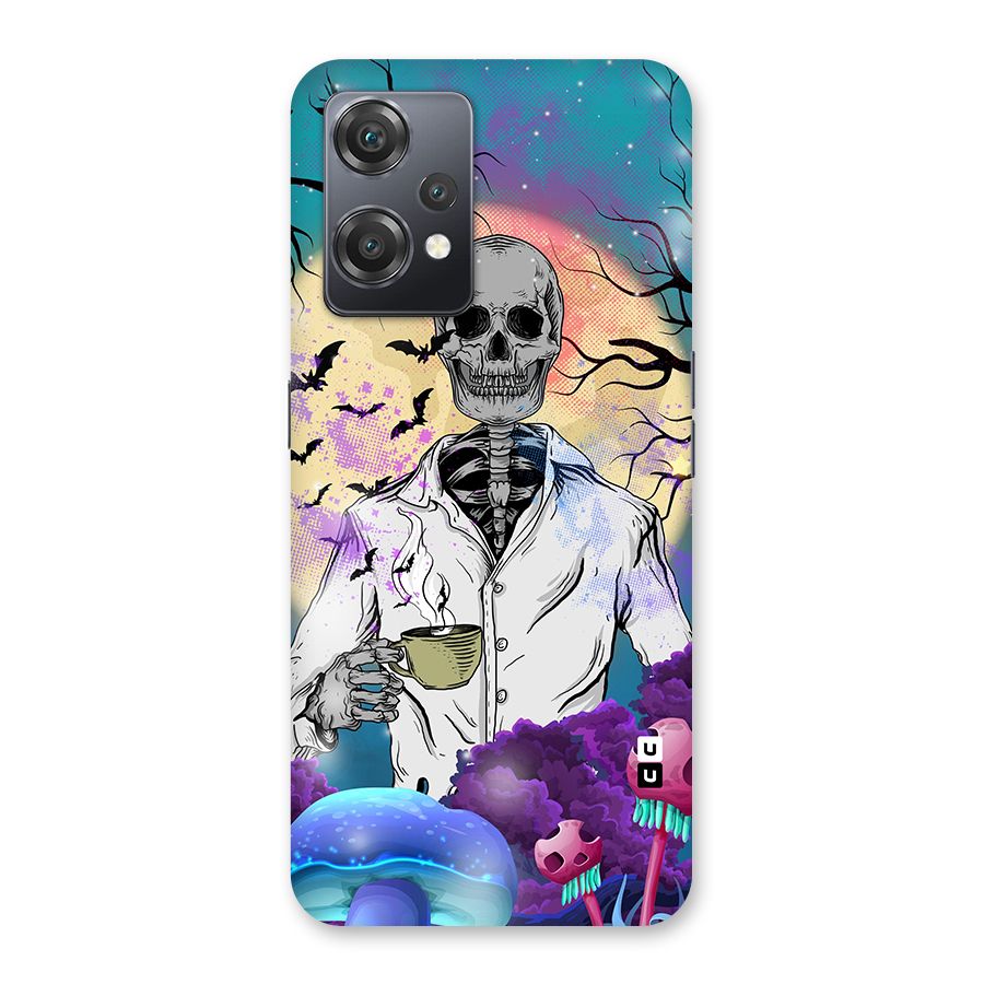 Morning Tea Skull Back Case for OnePlus Nord CE 2 Lite 5G