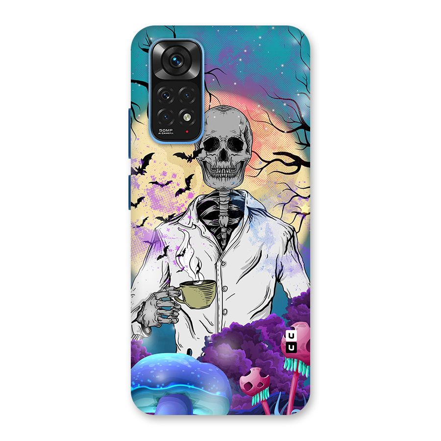 Morning Tea Skull Back Case for Redmi Note 11S