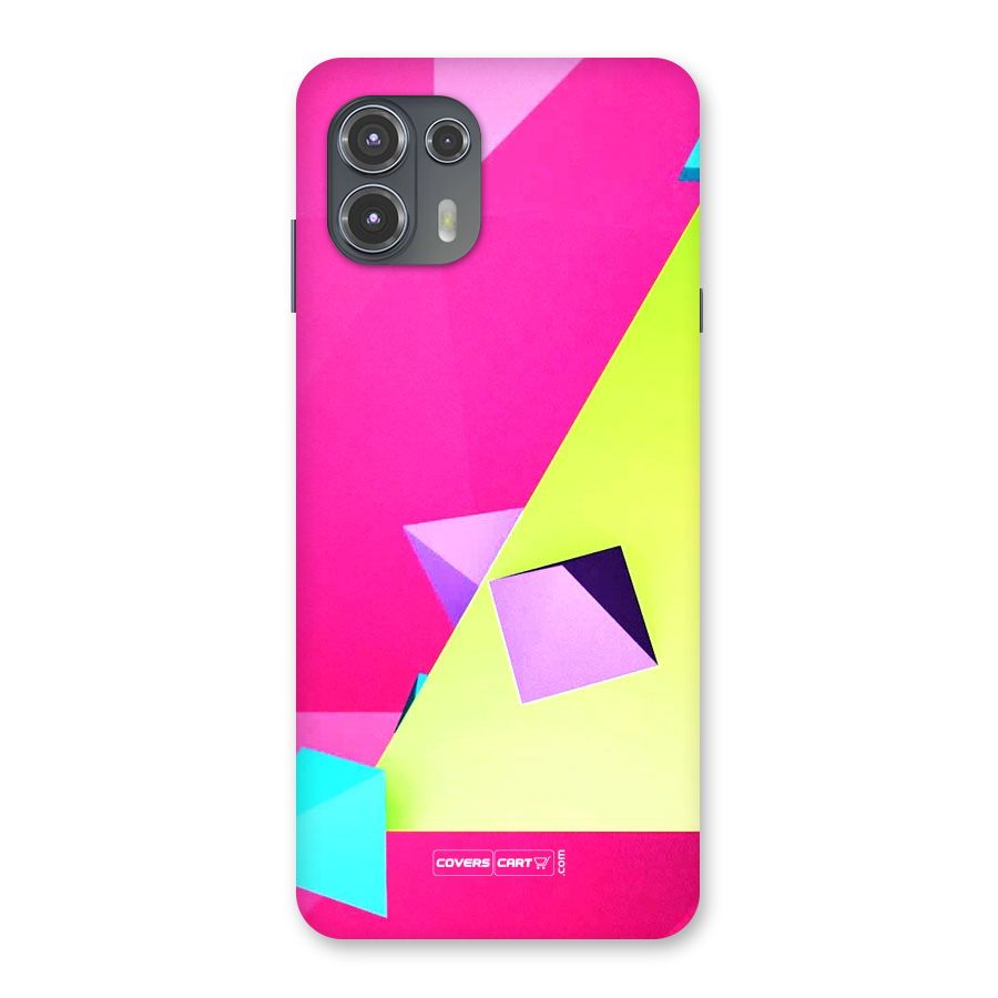 Motion Triangles Back Case for Motorola Edge 20 Fusion