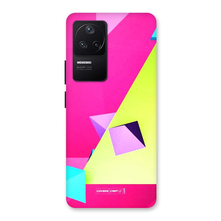 Motion Triangles Back Case for Poco F4 5G