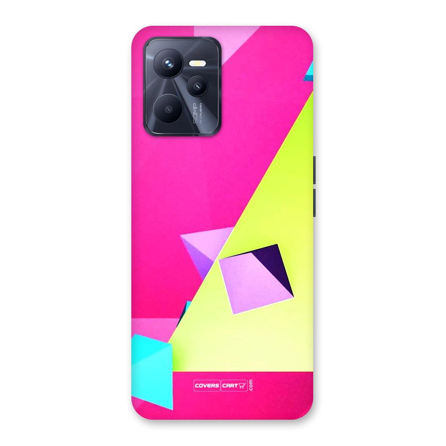 Motion Triangles Back Case for Realme C35