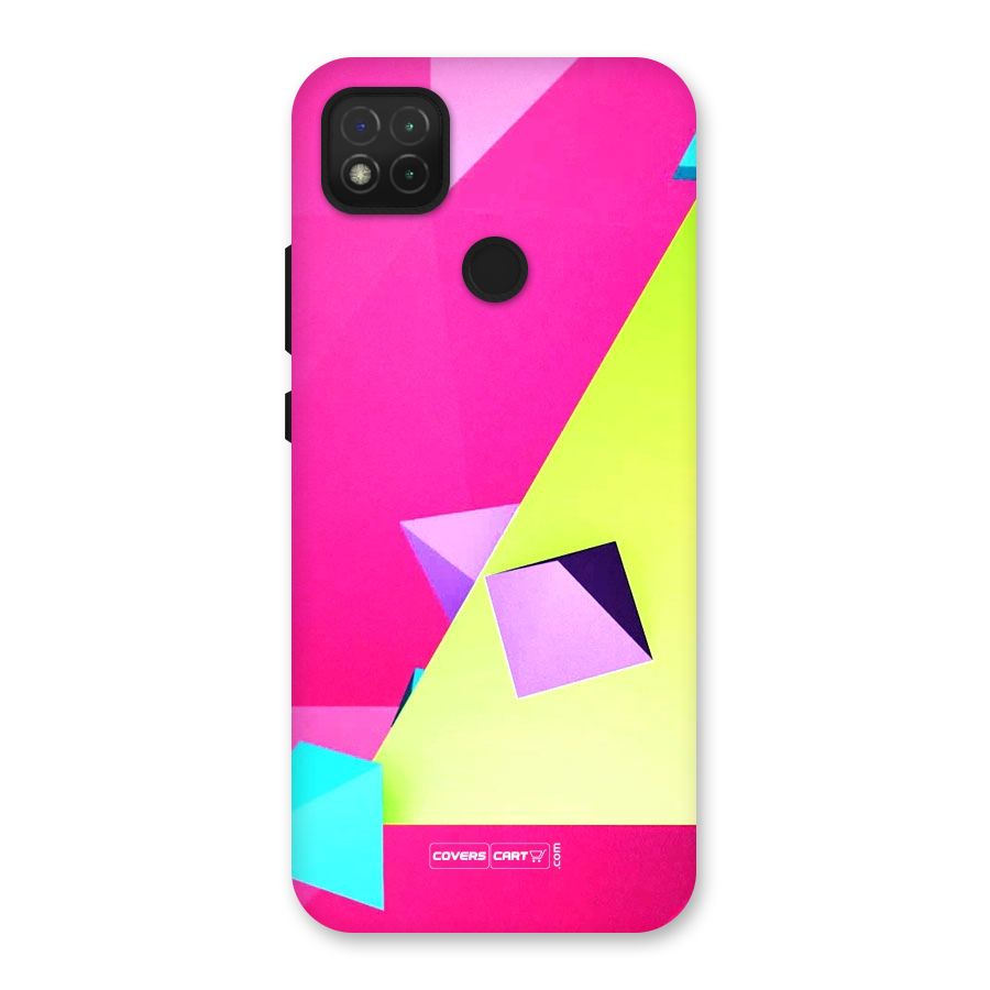 Motion Triangles Back Case for Redmi 9 Activ