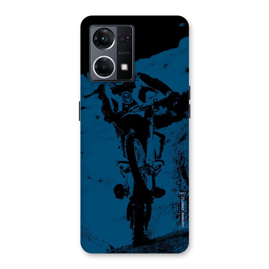 Moto Combat Glass Back Case for Oppo F21 Pro 5G