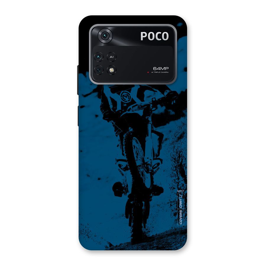 Moto Combat Back Case for Poco M4 Pro 4G