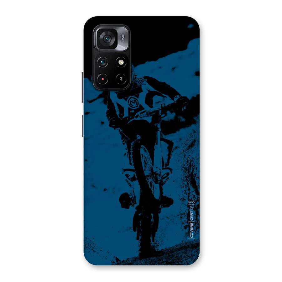 Moto Combat Back Case for Poco M4 Pro 5G