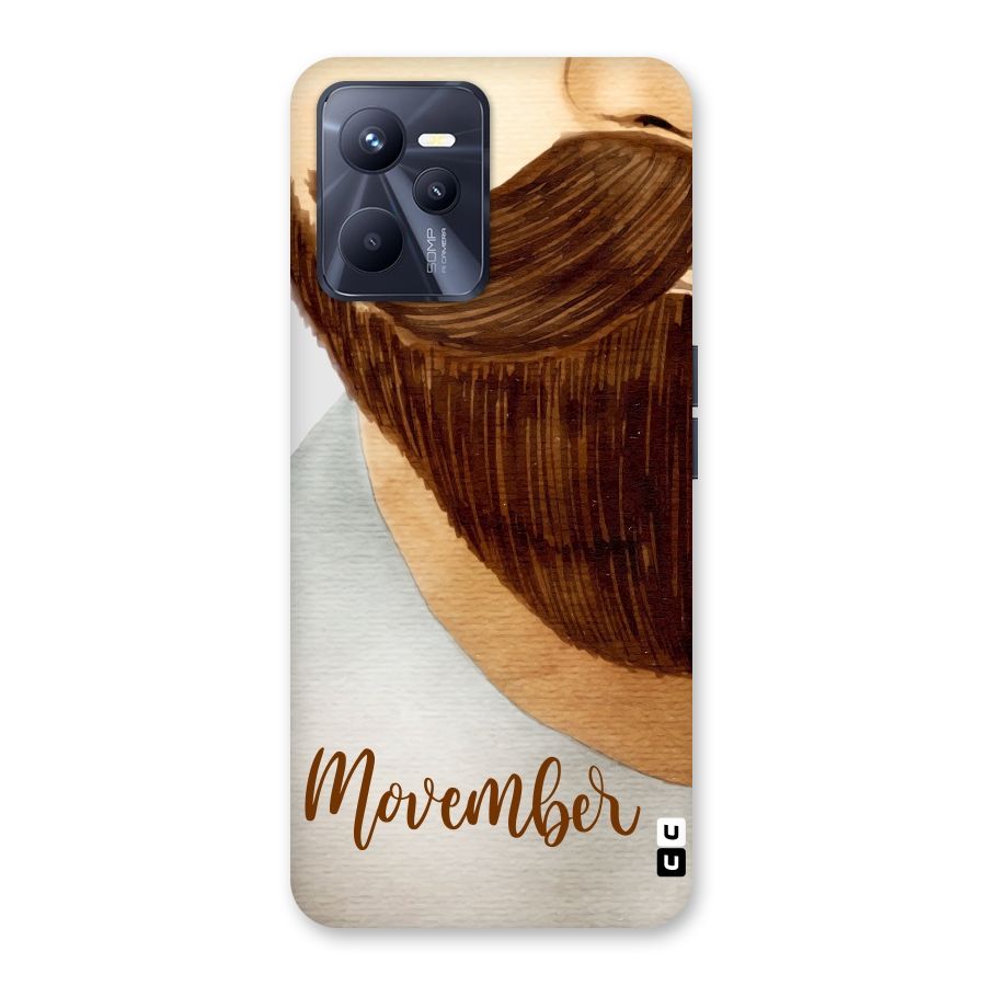 Movember Moustache Back Case for Realme C35