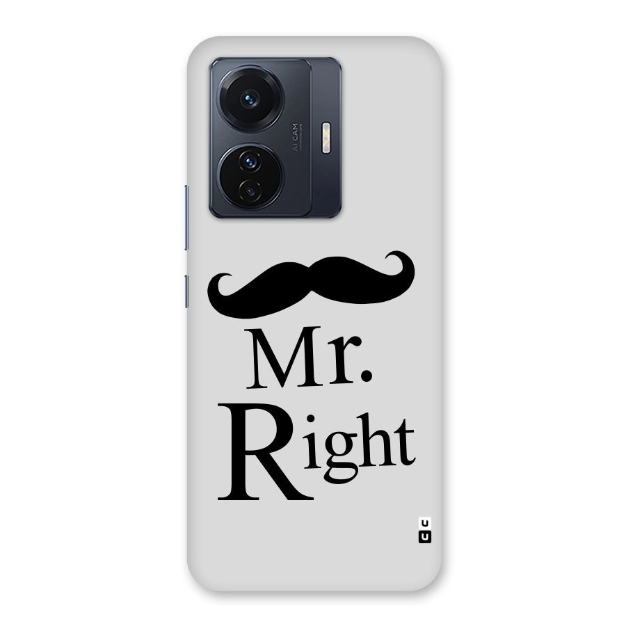 Mr. Right. Back Case for Vivo T1 Pro