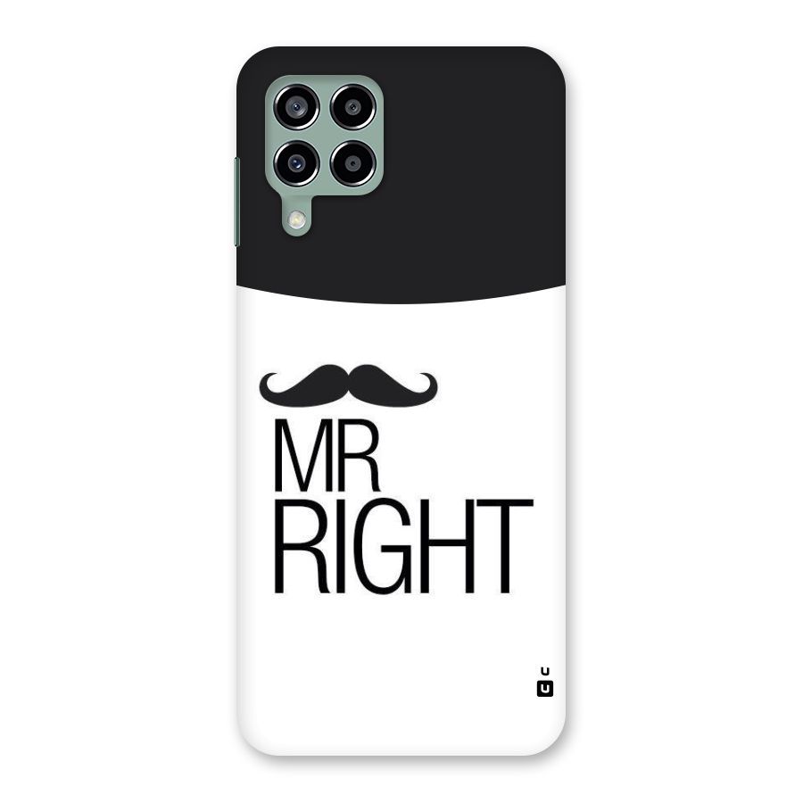 Mr. Right Moustache Back Case for Galaxy M33