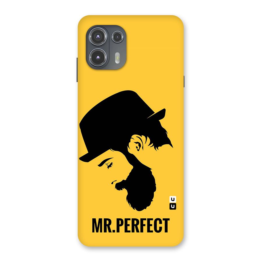 Mr Perfect Back Case for Motorola Edge 20 Fusion