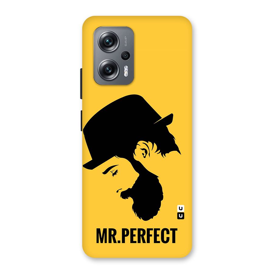 Mr Perfect Back Case for Redmi K50i