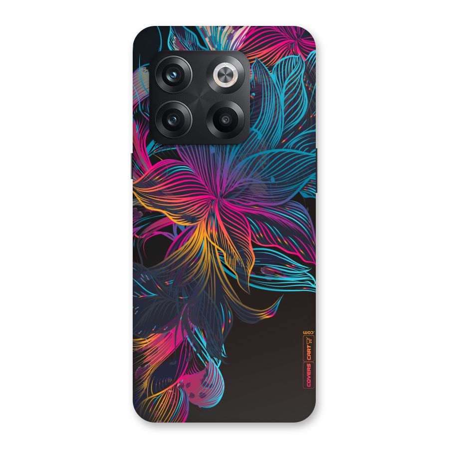 Multi-Colour Flowers Back Case for OnePlus 10T