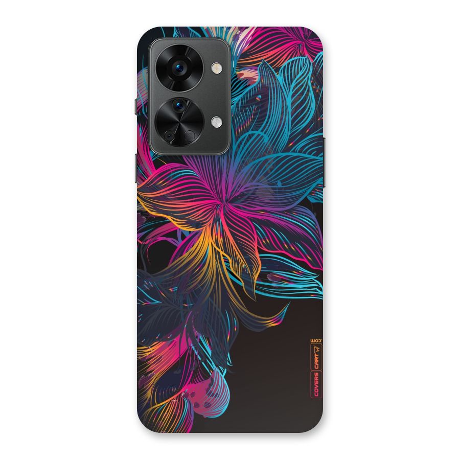 Multi-Colour Flowers Back Case for OnePlus Nord 2T