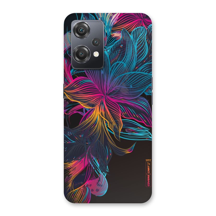 Multi-Colour Flowers Back Case for OnePlus Nord CE 2 Lite 5G