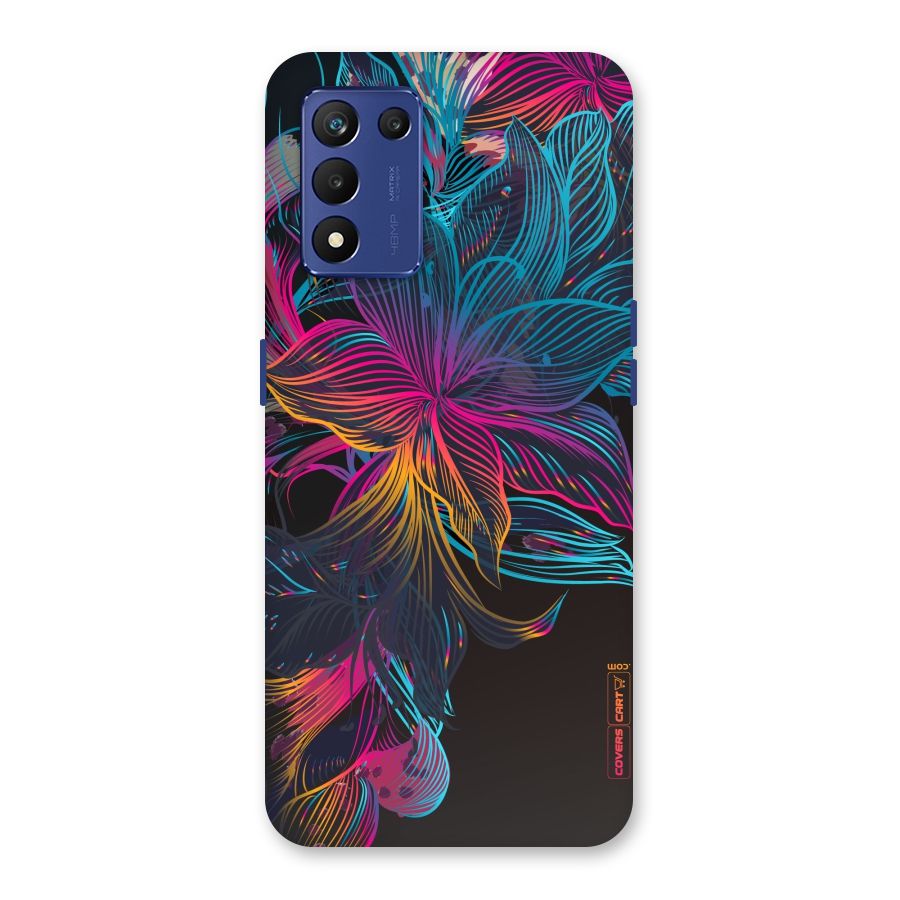 Multi-Colour Flowers Back Case for Realme 9 5G Speed