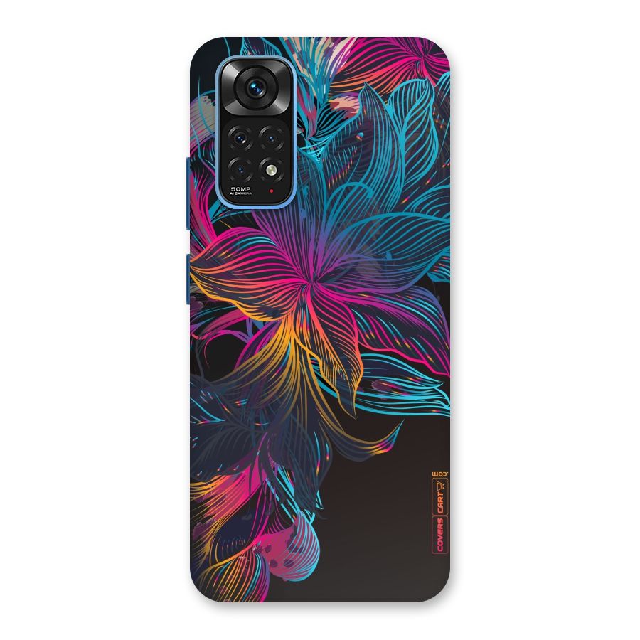 Multi-Colour Flowers Back Case for Redmi Note 11S