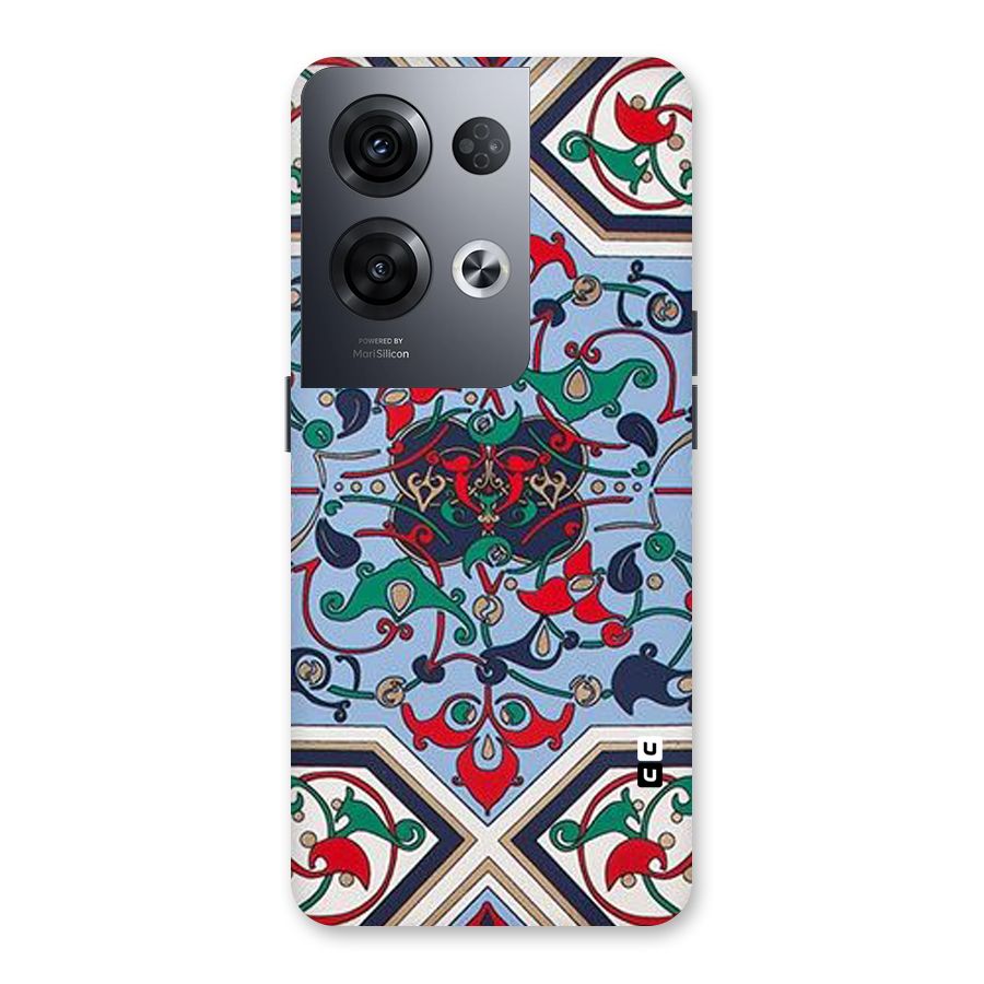 Multi Block Pattern Back Case for Oppo Reno8 Pro 5G