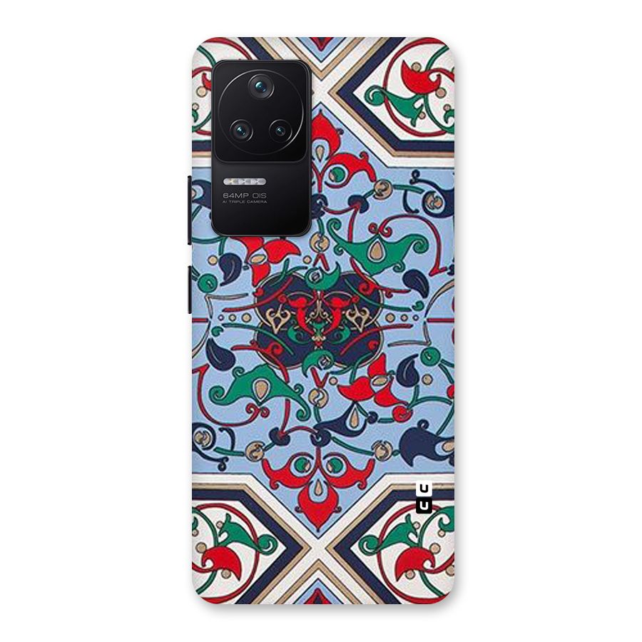 Multi Block Pattern Back Case for Poco F4 5G
