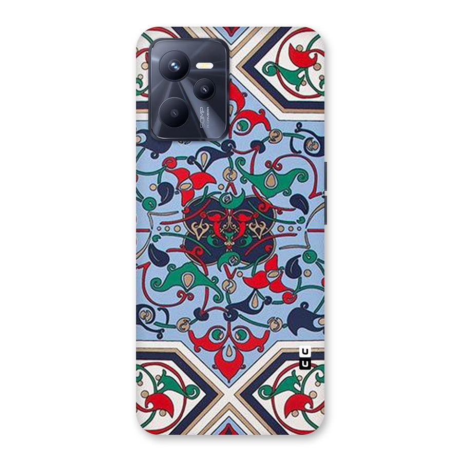 Multi Block Pattern Back Case for Realme C35