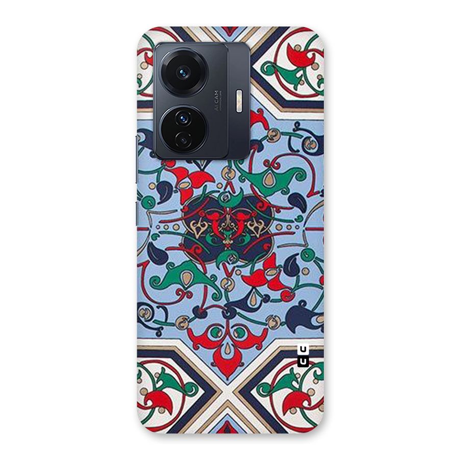 Multi Block Pattern Back Case for Vivo T1 Pro