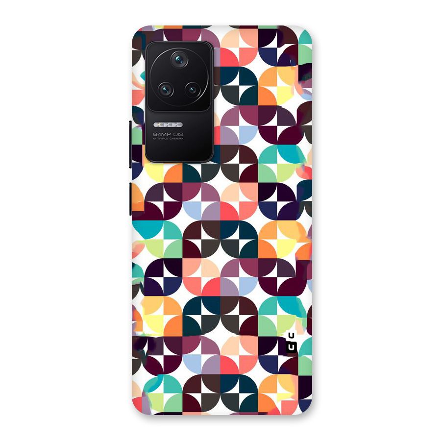 Multicolor Arc Back Case for Poco F4 5G