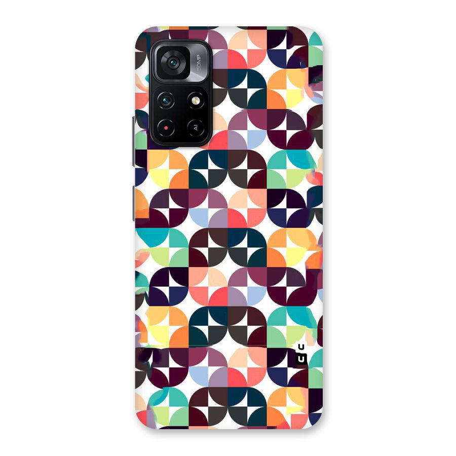 Multicolor Arc Back Case for Poco M4 Pro 5G