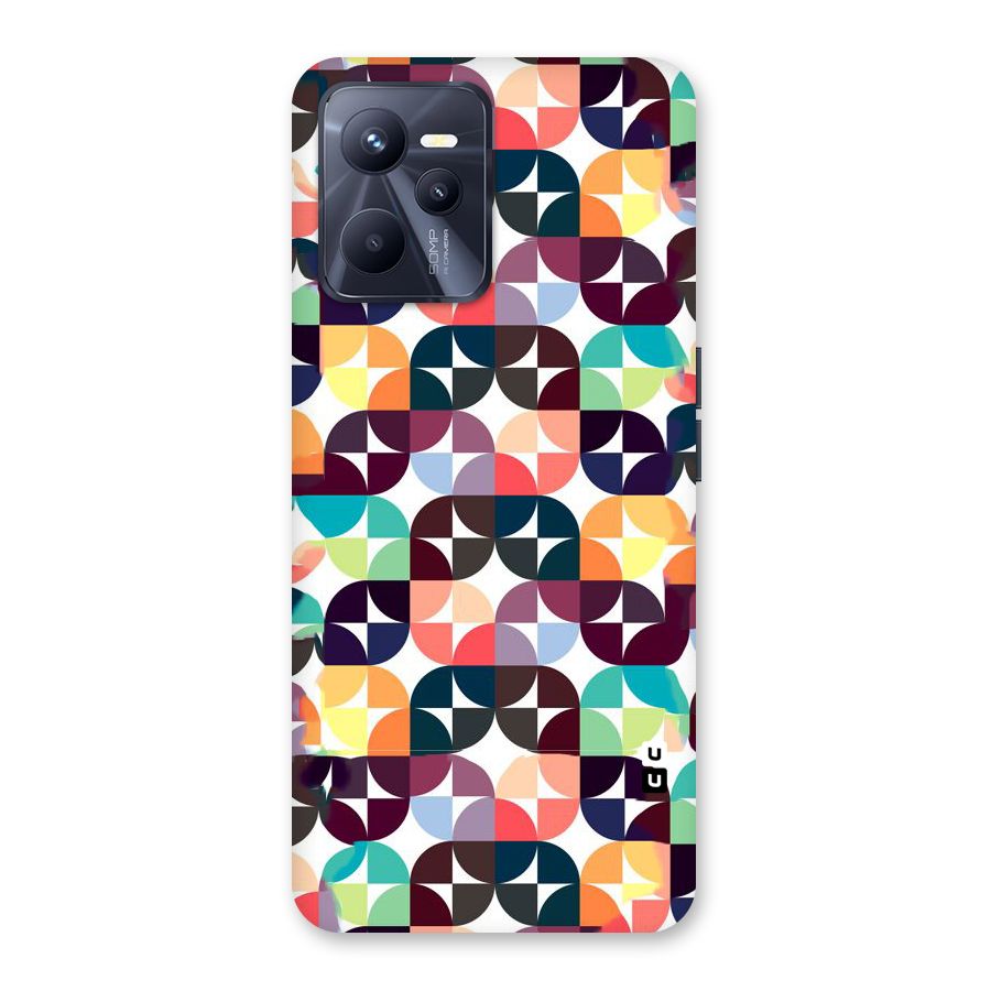 Multicolor Arc Back Case for Realme C35