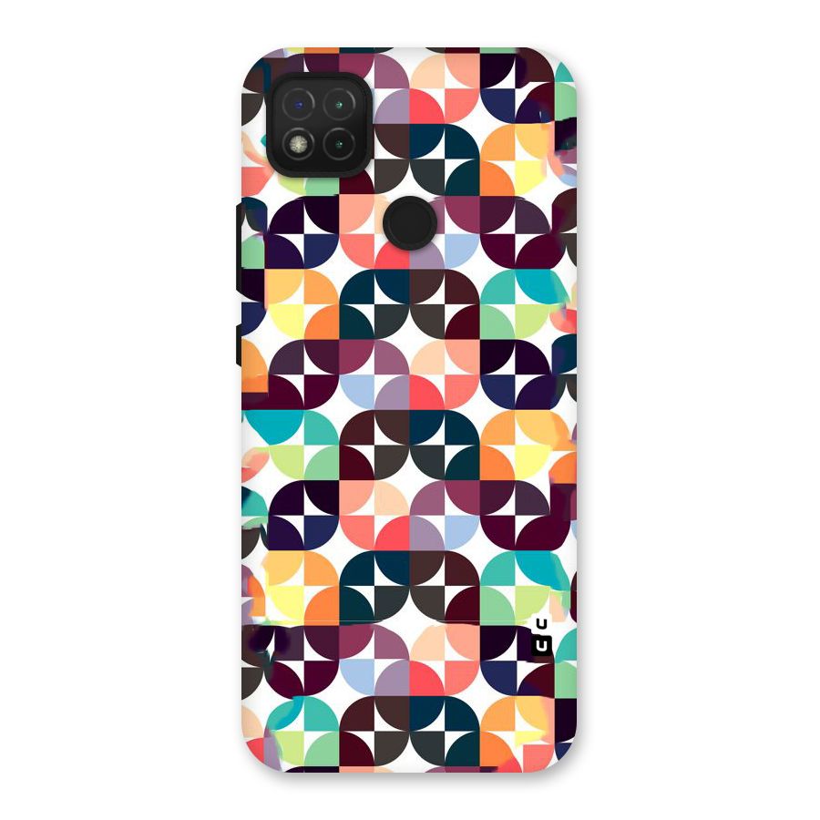 Multicolor Arc Back Case for Redmi 9 Activ