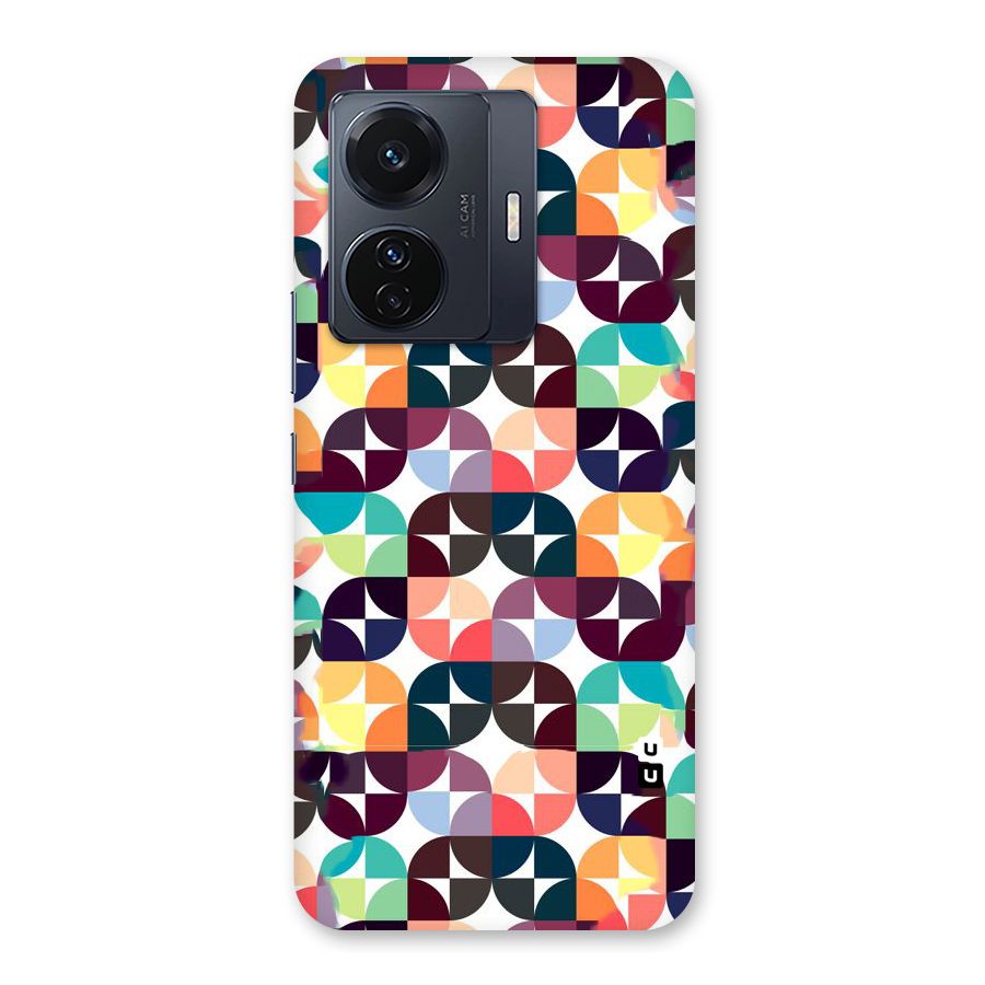 Multicolor Arc Back Case for Vivo T1 Pro