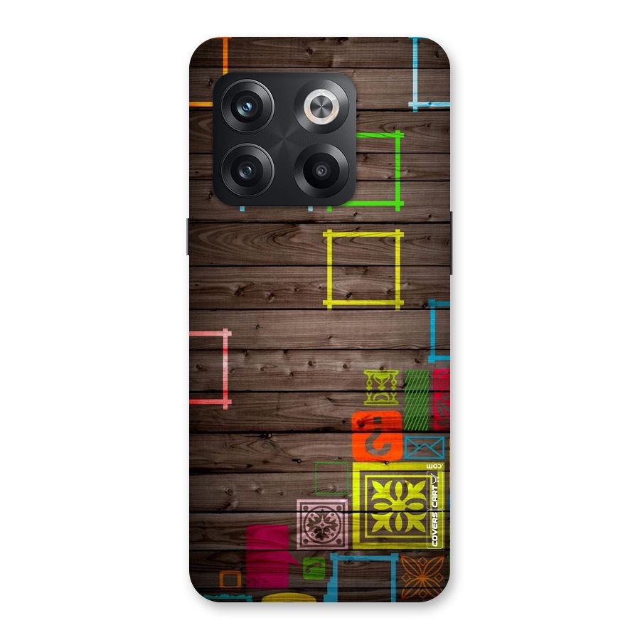 Multicolor Frame Design Back Case for OnePlus 10T