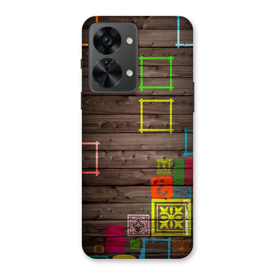 Multicolor Frame Design Back Case for OnePlus Nord 2T