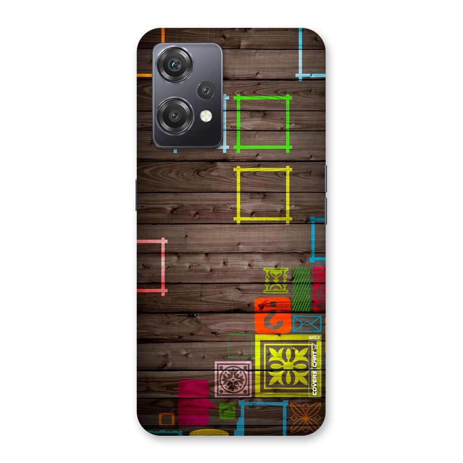Multicolor Frame Design Back Case for OnePlus Nord CE 2 Lite 5G