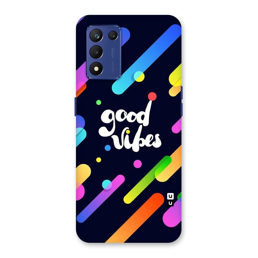 Multicolor Good Vibing Back Case for Realme 9 5G Speed