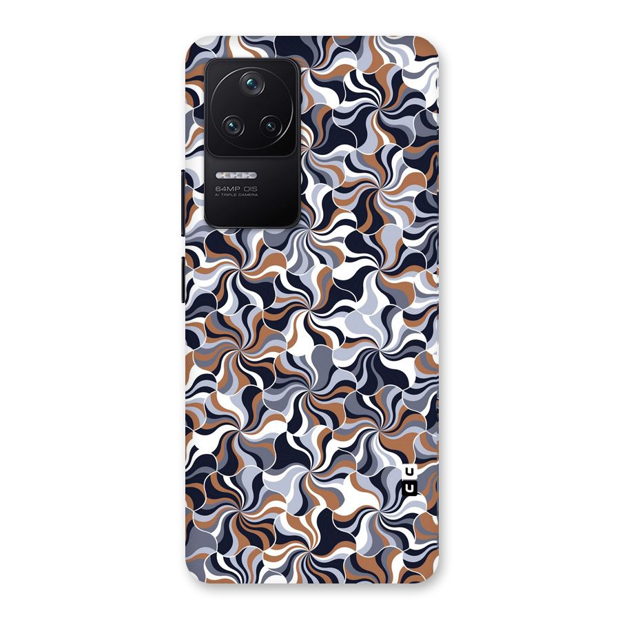 Multicolor Swirls Back Case for Poco F4 5G