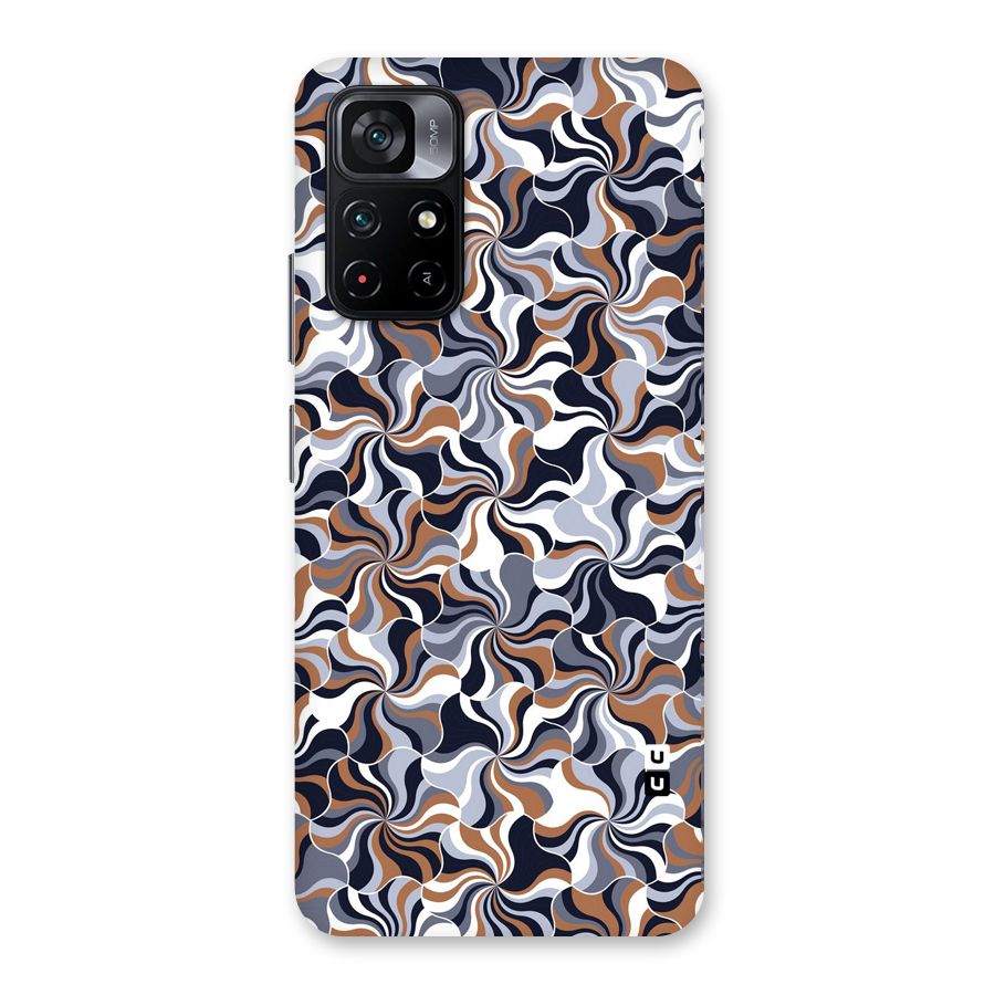 Multicolor Swirls Back Case for Poco M4 Pro 5G