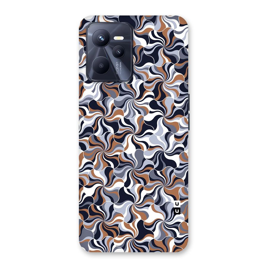 Multicolor Swirls Back Case for Realme C35